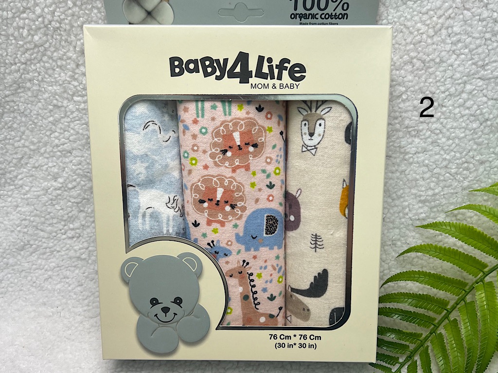  خشک کن سه عددی (76*76 cm) بیبی فور لایف baby 4 life