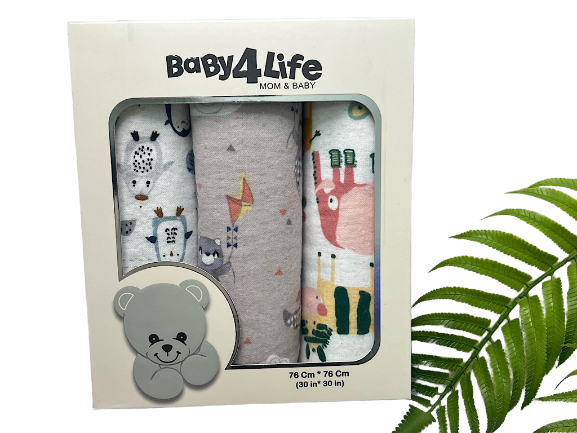  خشک کن سه عددی (76*76 cm) بیبی فور لایف baby 4 life