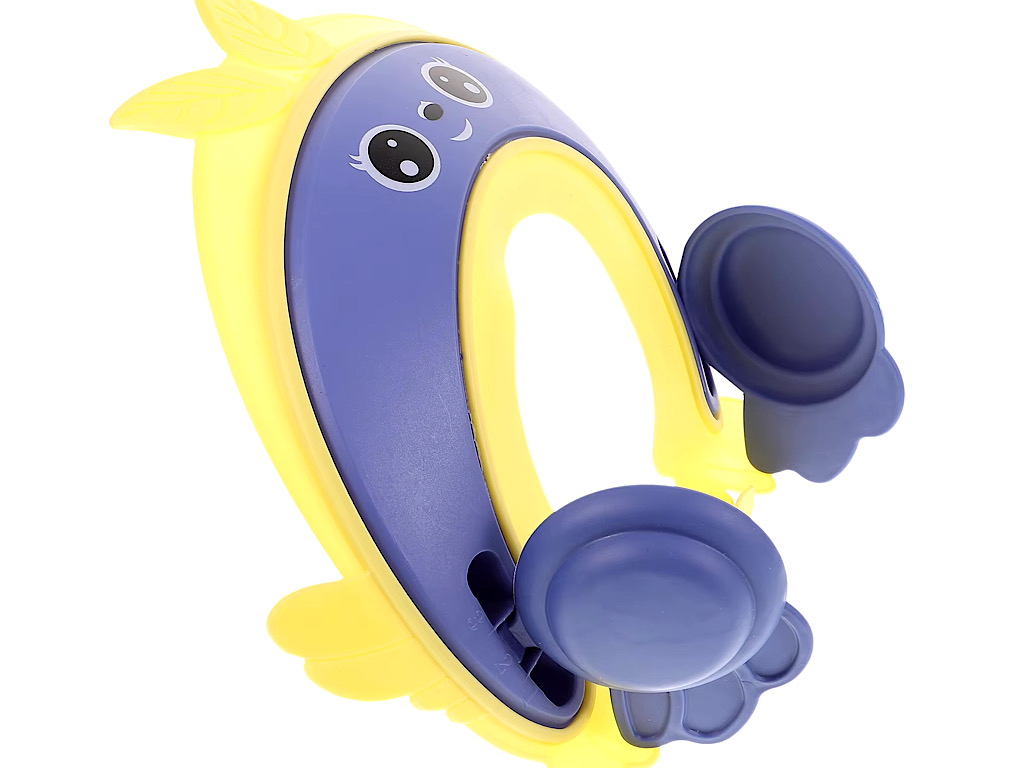 کلاه محافظ حمام نوزاد و کودک سیلیکونی طرح دار لاندری بیبی Londory Baby