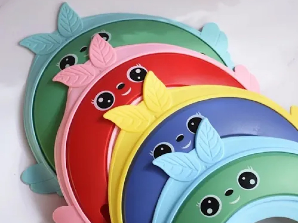 کلاه محافظ حمام نوزاد و کودک سیلیکونی طرح دار لاندری بیبی Londory Baby