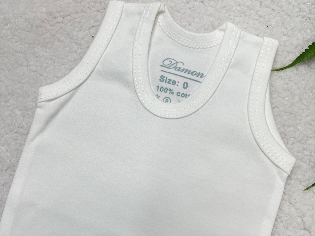 بادی رکابی نوزادی شیری رنگ دامون Damon