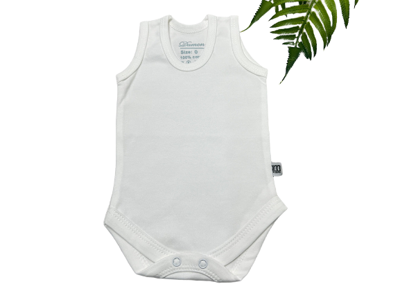 بادی رکابی نوزادی شیری رنگ دامون Damon