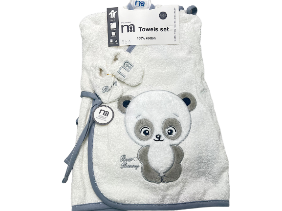 ست حوله 5 تکه پاندا نوزادی مادرکر  mothercare