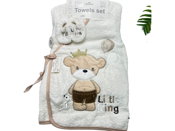 ست حوله 5 تکه تدی نوزادی مادرکر  mothercare