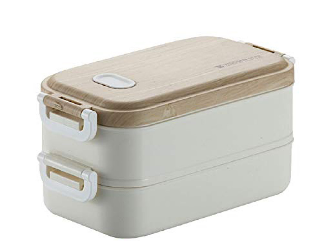 ظرف غذا داخل استیل دو طبقه