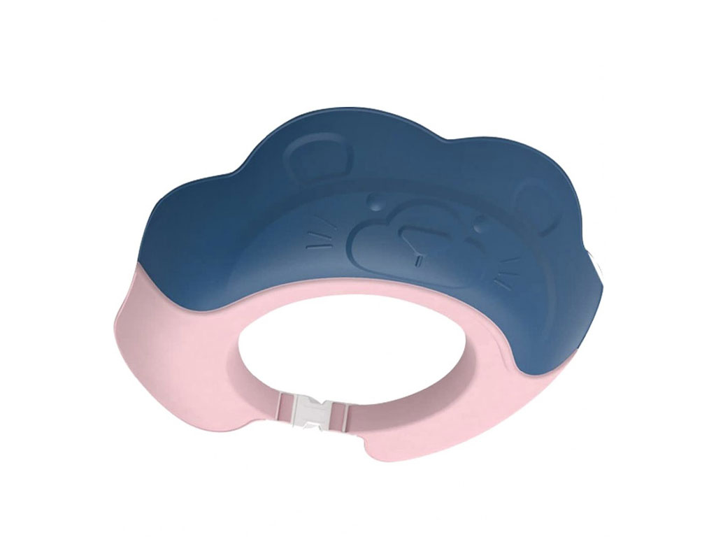 کلاه محافظ حمام نوزاد و کودک سیلیکونی طرح شیر