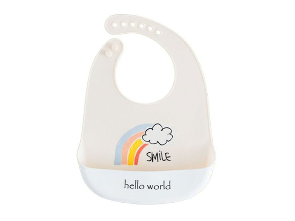 پیشبند کاسه ای سیلیکونی نوزادی طرح دار