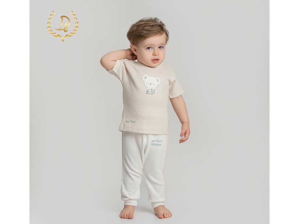 شلوار  راحتی نوزادی  تکه دوزی  طرح koala pino دانالو Danaloo