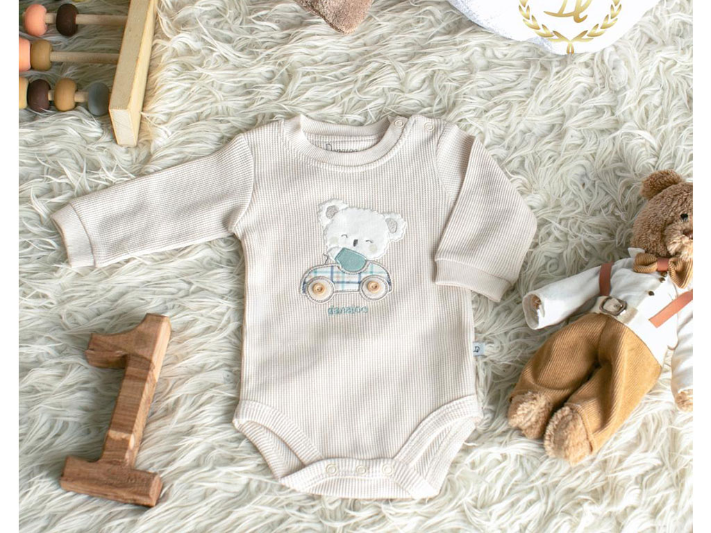 بادی آستین بلند نوزادی طرح koala pino  دانالو Danaloo