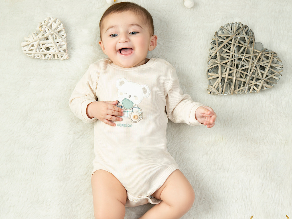 بادی آستین بلند نوزادی طرح koala pino  دانالو Danaloo