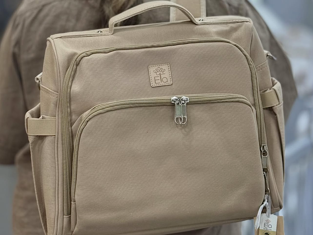 کوله پشتی و ساک لوازم ۳ کاره یونا نسکافه ای ساده الا ELA