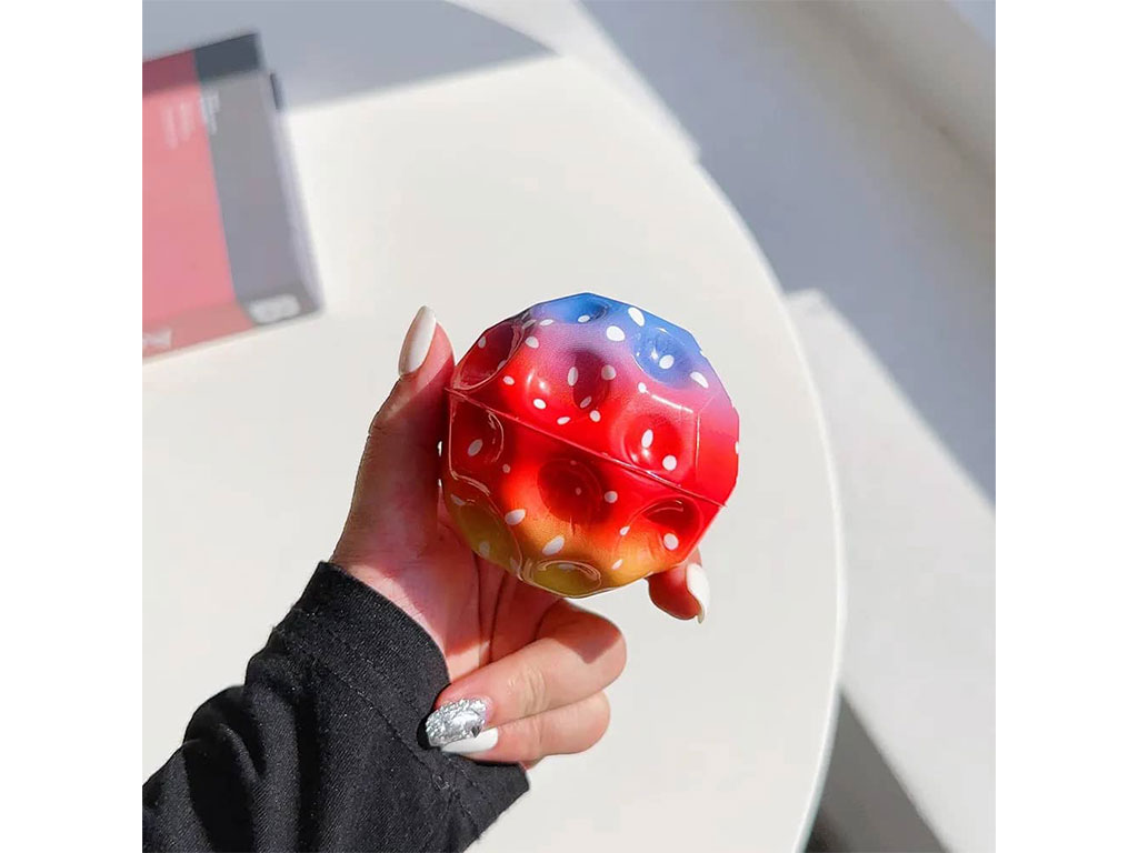 توپ اسفنجی فشرده مدل گرافیکی طرح کهکشان