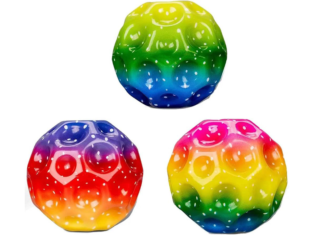 توپ اسفنجی فشرده مدل گرافیکی طرح کهکشان