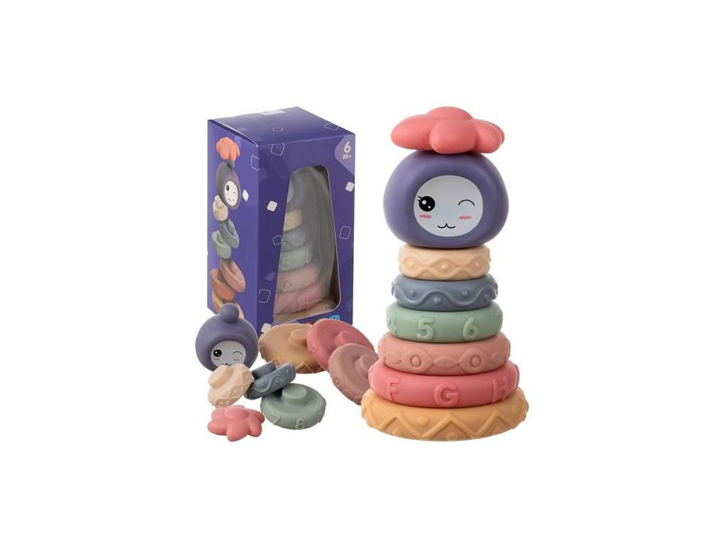 برج هوش حسی نرم مدل سیلیکونی اسباب بازی