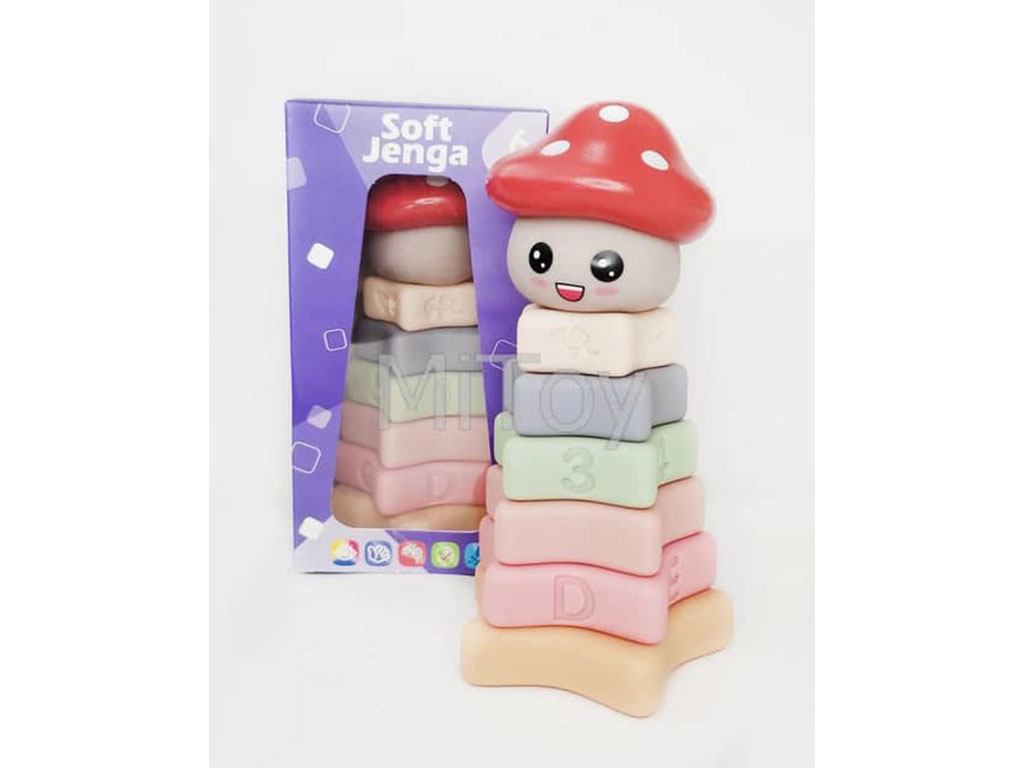 برج هوش حسی نرم مدل سیلیکونی اسباب بازی