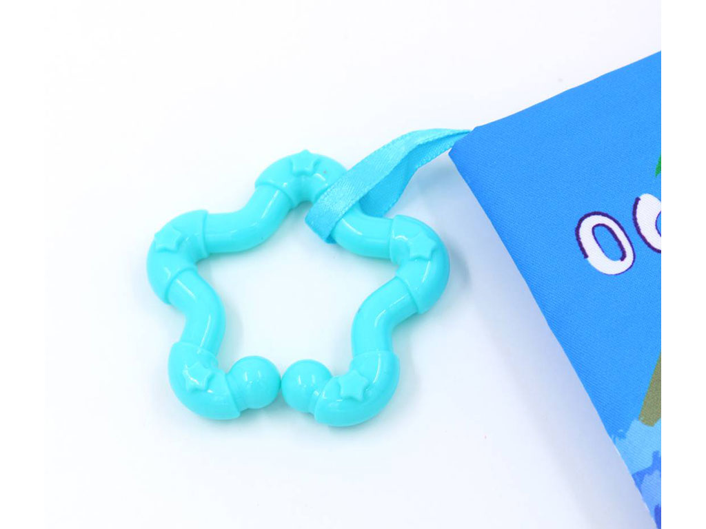 کتاب پارچه ای دم دار نوزادی طرح حیوانات