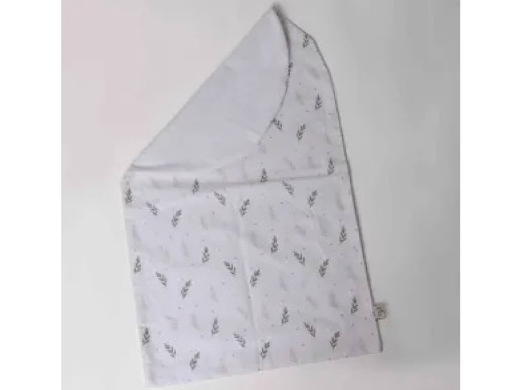 ست تشک لبه دار و آغوشگیر (قنداق سوئیسی) پیکه با بالشت و روانداز و زیرانداز تعویض طرح صلح سبز ELA