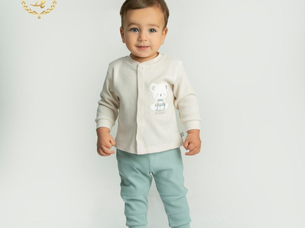 بلوز آستین بلند مانتویی  نوزادی طرح koala pino  دانالو Danaloo