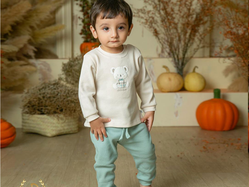 بلوز آستین بلند نوزادی طرح koala pino  دانالو Danaloo