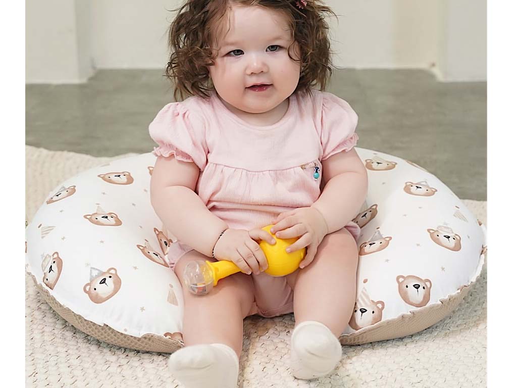 بالشت چند منظوره شیردهی نوزاد طرح تدی تولد نسکافه ای الا ELA