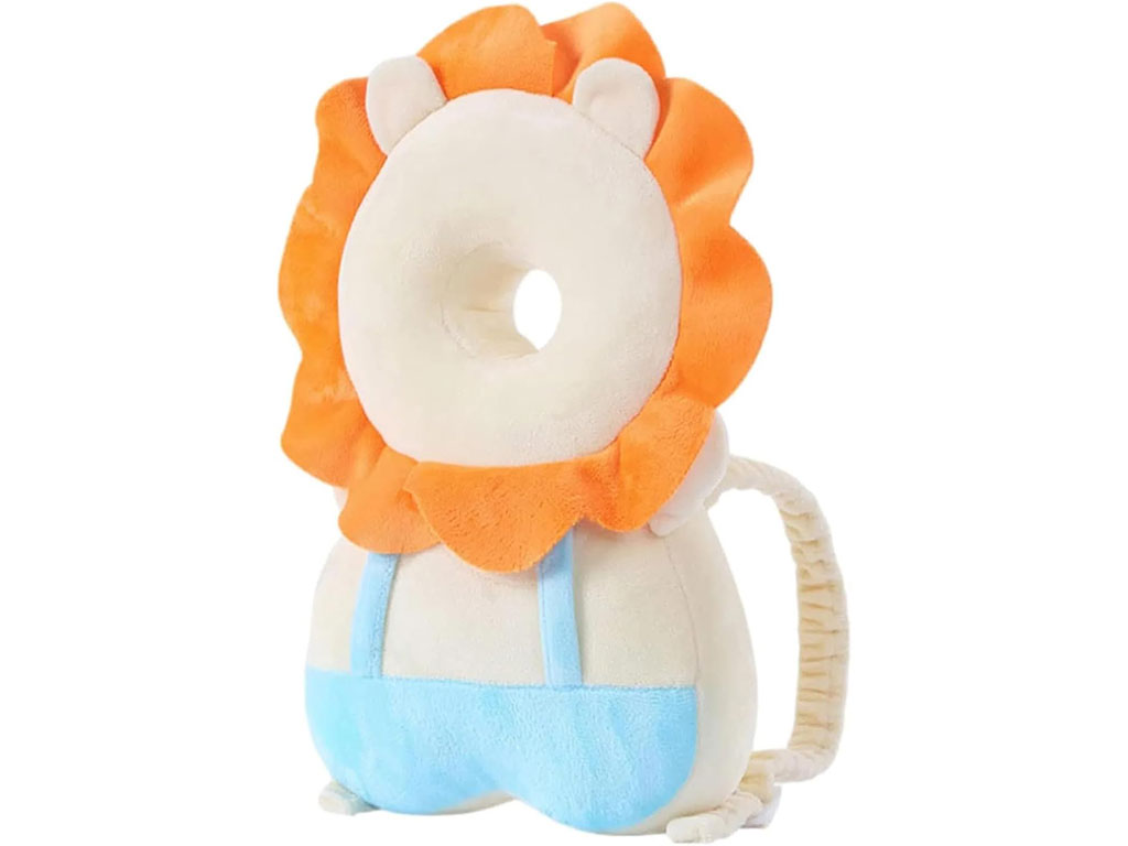 ضربه گیر عروسکی سر نوزاد و کودک مدل کوله پشتی طرح حیوانات