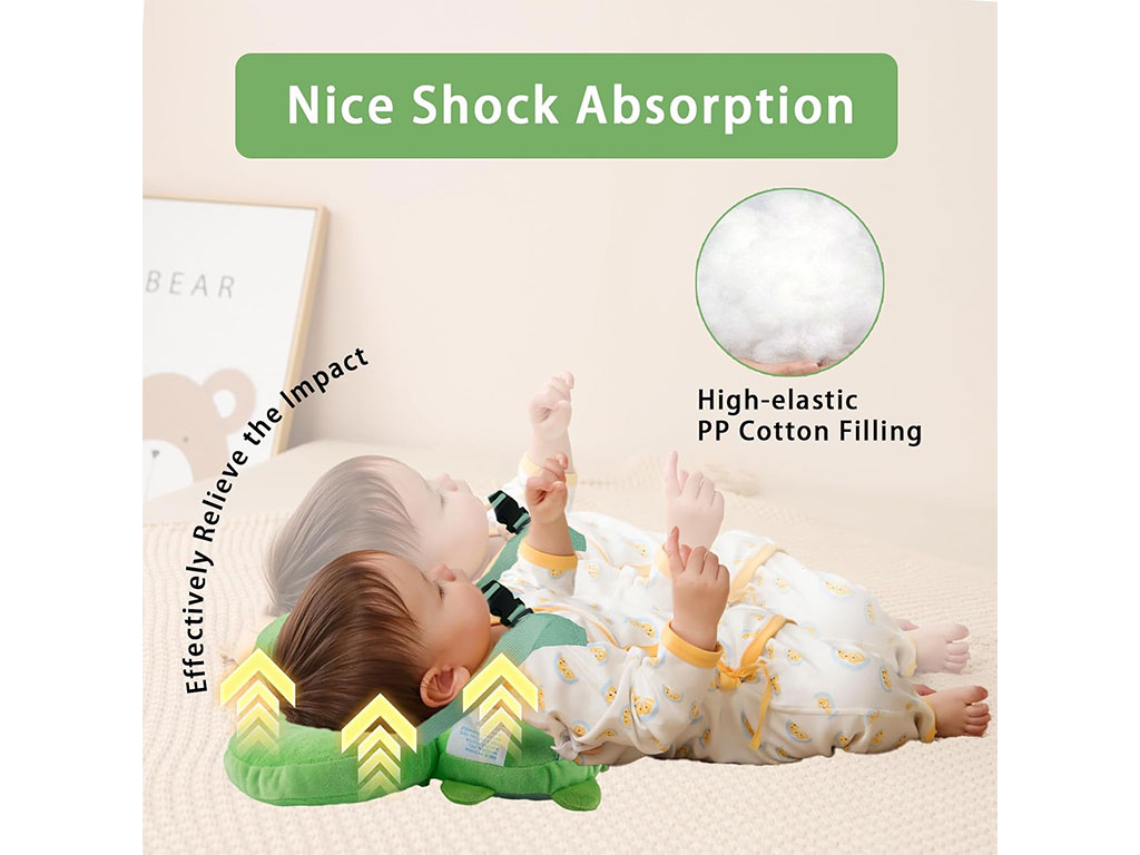 ضربه گیر عروسکی سر نوزاد و کودک مدل کوله پشتی طرح حیوانات