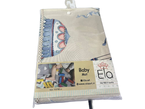 زیرانداز بازی و غذای نوزاد و کودک طرح بالون الا ELA