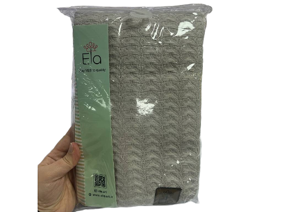 روانداز پیکه طرح موج بژ الا ELA