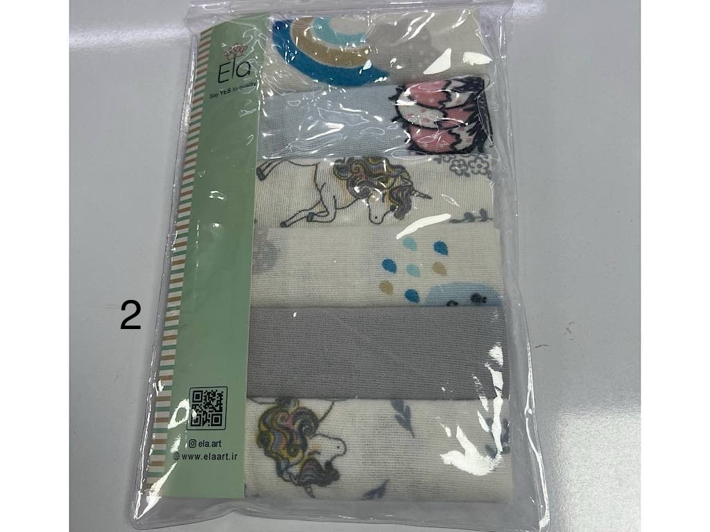 پک دستمال دهان شش عددی الا ELA