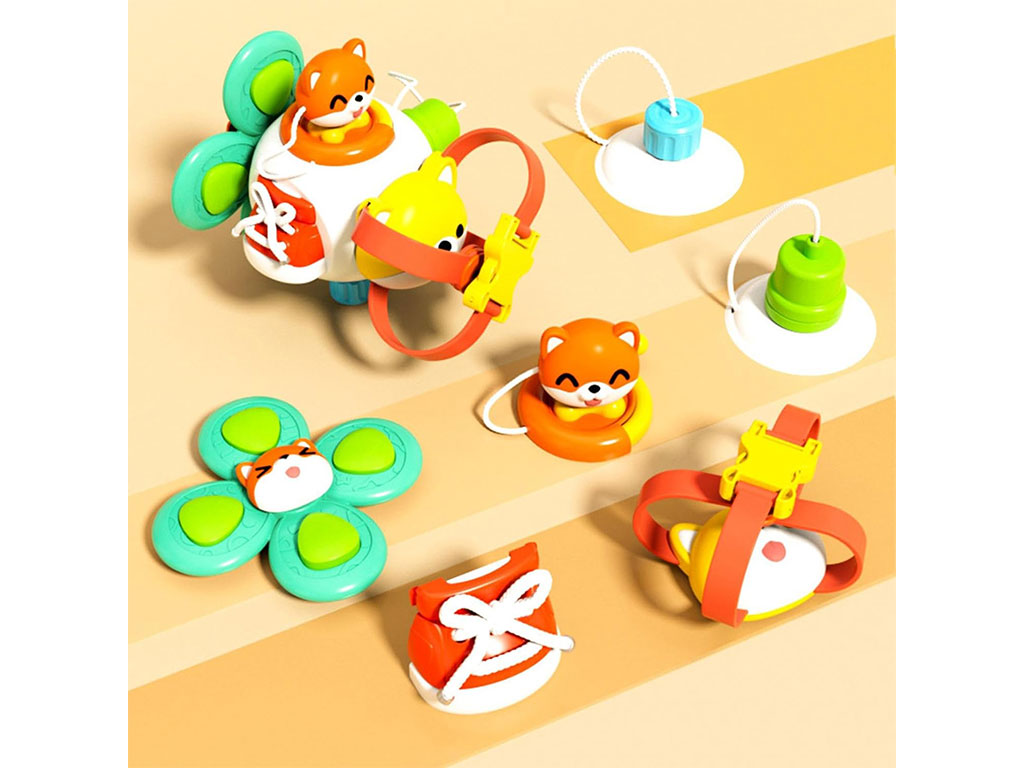 بیزی بال یا بیزی کیوب مدل روباه 6 در 1 اسباب بازی