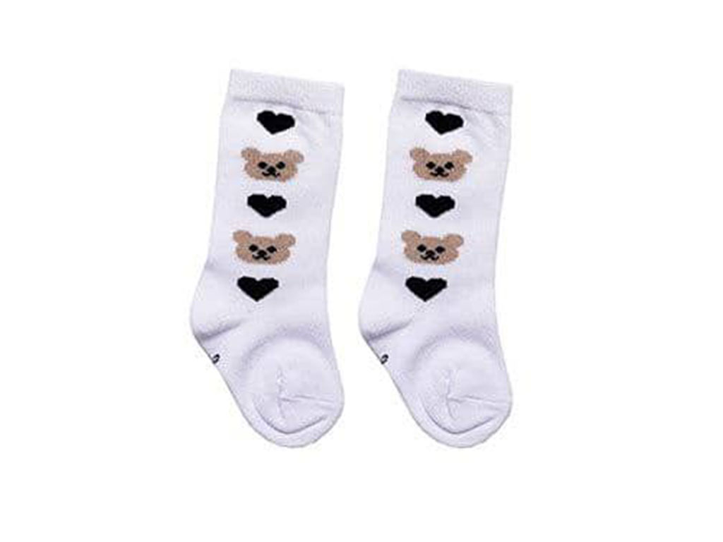 جوراب ساق دار طرح دار فانتزی 12-6 ماه