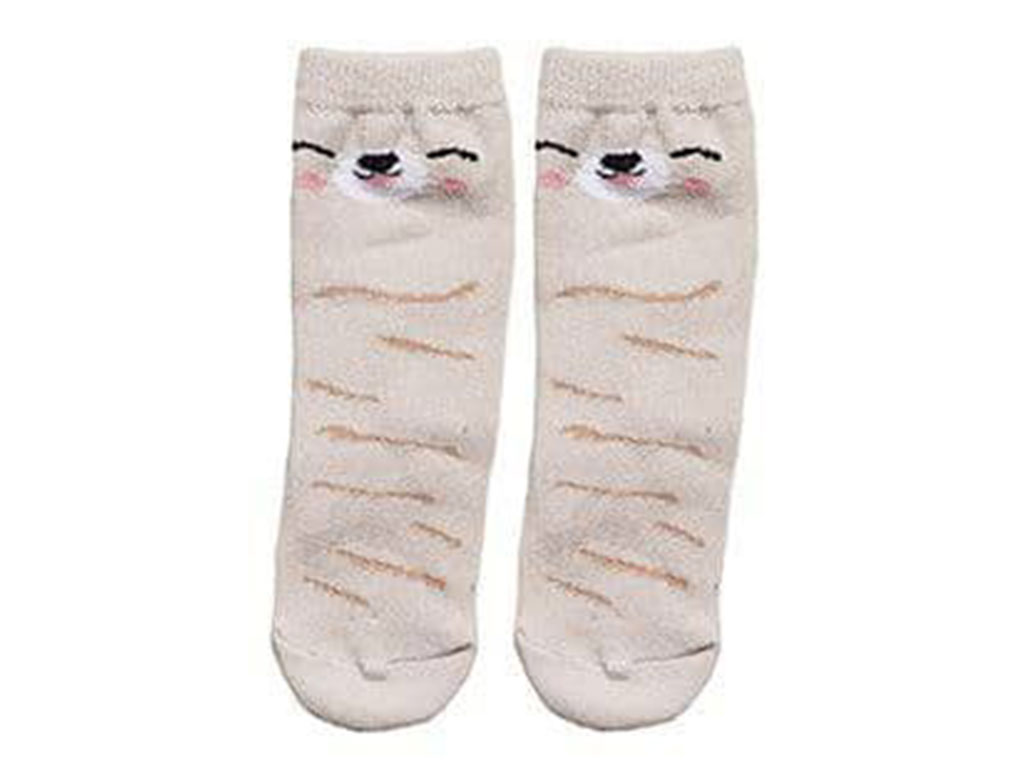 جوراب ساق دار طرح دار فانتزی 12-6 ماه