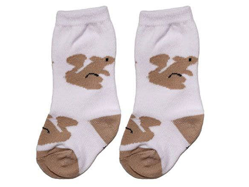 جوراب ساق دار طرح دار فانتزی 18-12 ماه