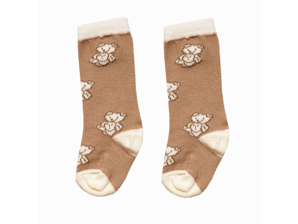 جوراب ساق دار طرح دار فانتزی 18-12 ماه