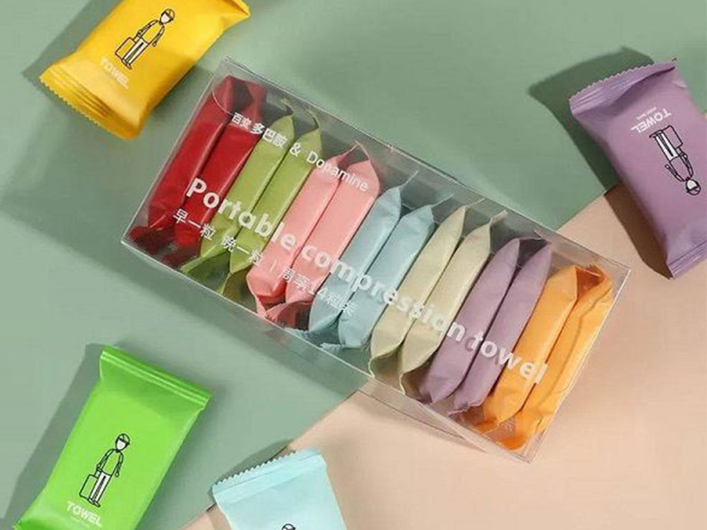 حوله مسافرتی  یکبار مصرف 14 عددی (سایز کوچک)