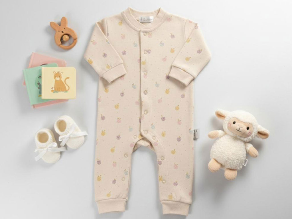 سرهمی نوزادی دخترانه طرح سیب دانالو danaloo