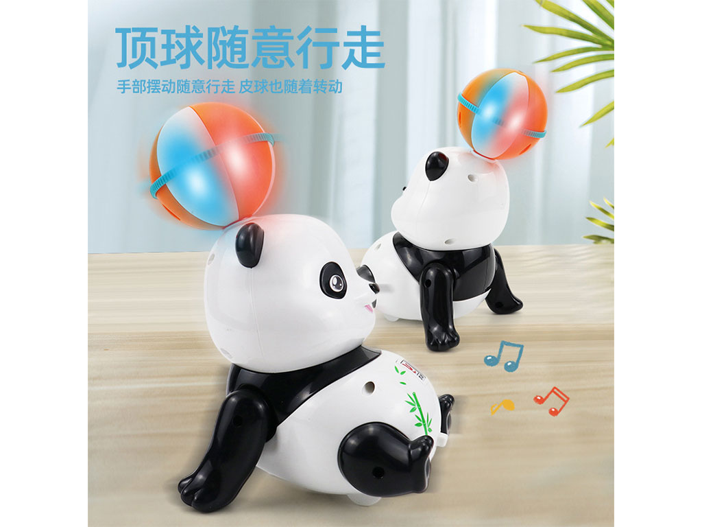 پاندا موزیکال و چراغدار اسباب بازی