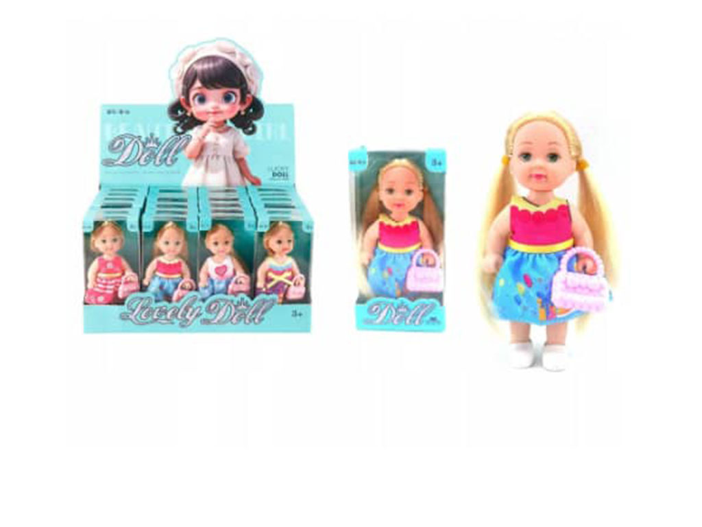 عروسک فانتزی طرح دختر با کیف