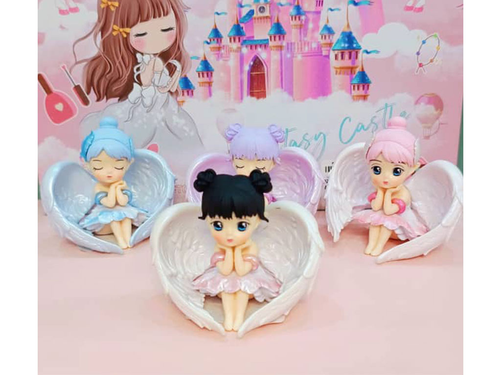 فیگور فرشته های مهربان نشسته (تکی)