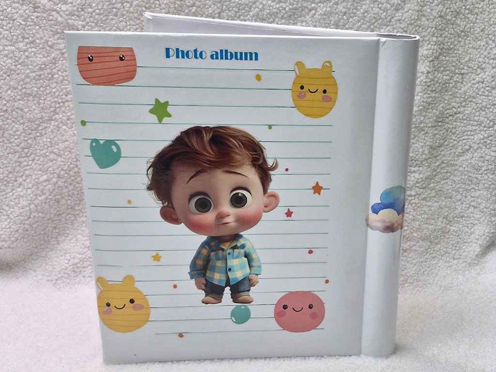 آلبوم  عکس چسبی  کودک  25 * 30