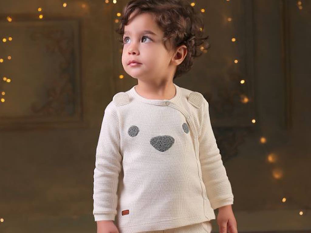 بلوز مانتویی نوزادی طرح PUPPY دانالو Danaloo