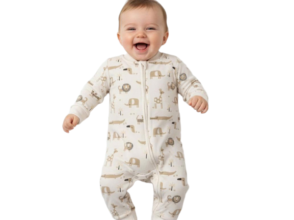 سرهمی نوزادی پسرانه طرح  حیوانات  دانالو danaloo