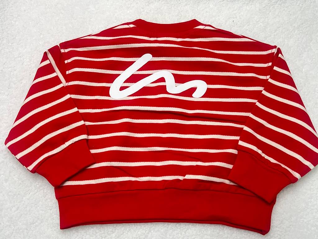 بلوز آستین بلند دورس رنگ قرمز بشیر Bashir