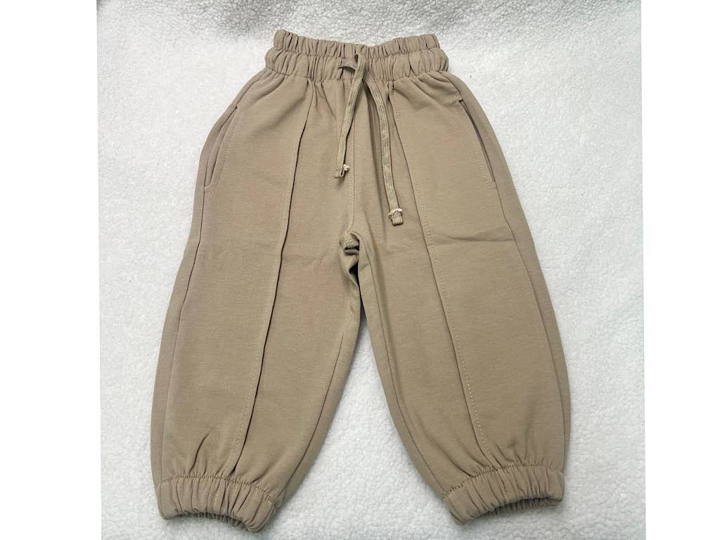 شلوار راحتی مدل جاگر رنگ خاکی بشیر Bashir