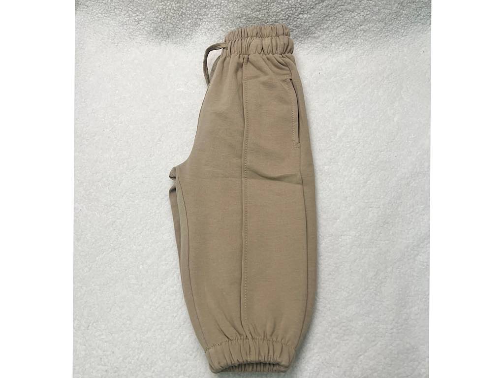 شلوار راحتی مدل جاگر رنگ خاکی بشیر Bashir