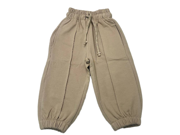 شلوار راحتی مدل جاگر رنگ خاکی بشیر Bashir