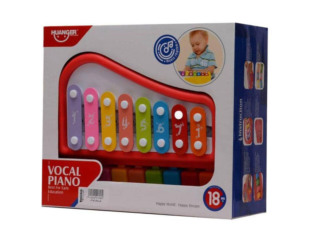 بلز و پیانو 8 نت اسباب بازی کودک هانگر huanger