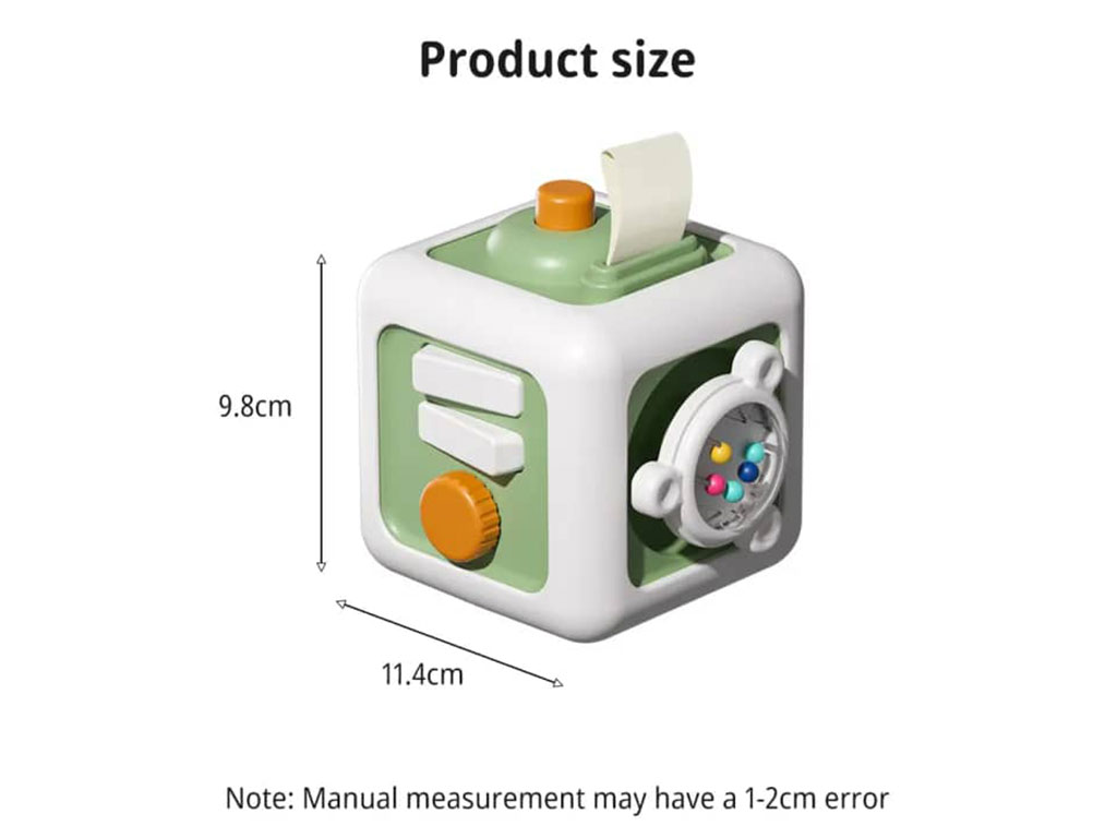 مکعب بیزی کیوب یا بیزی بال 6 وجهی اسباب بازی