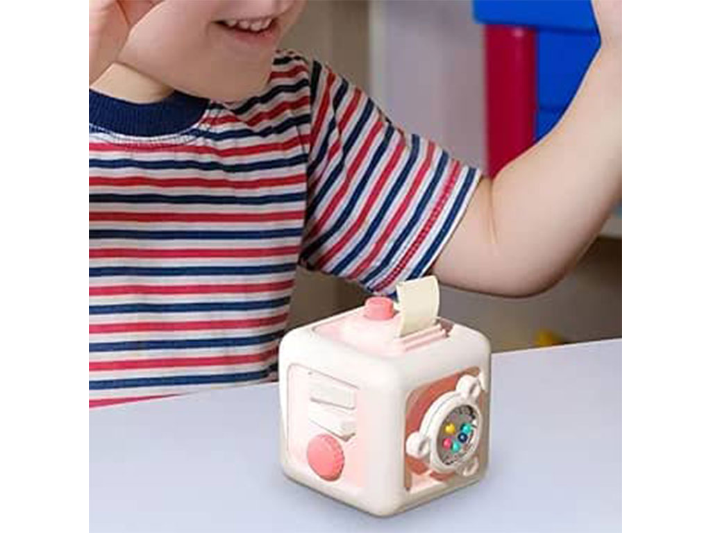 مکعب بیزی کیوب یا بیزی بال 6 وجهی اسباب بازی