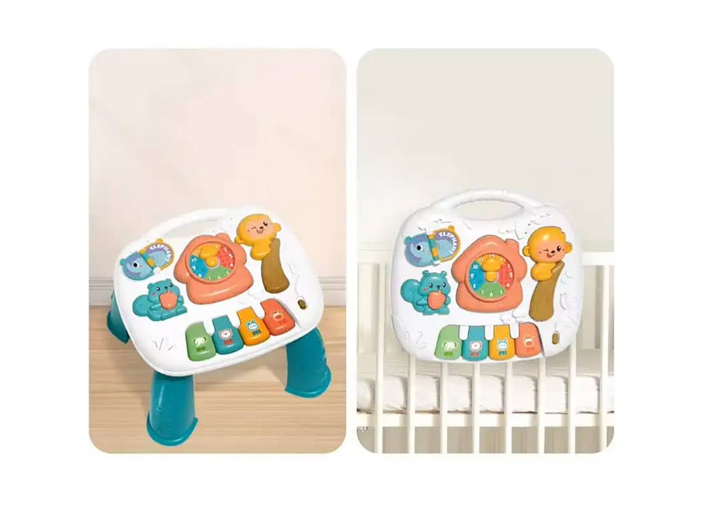 میز بازی موزیکال اسباب بازی